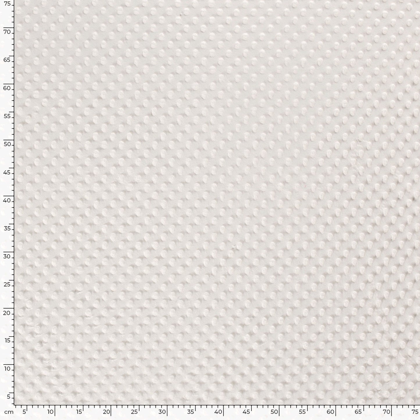 Minky Fabric Off White