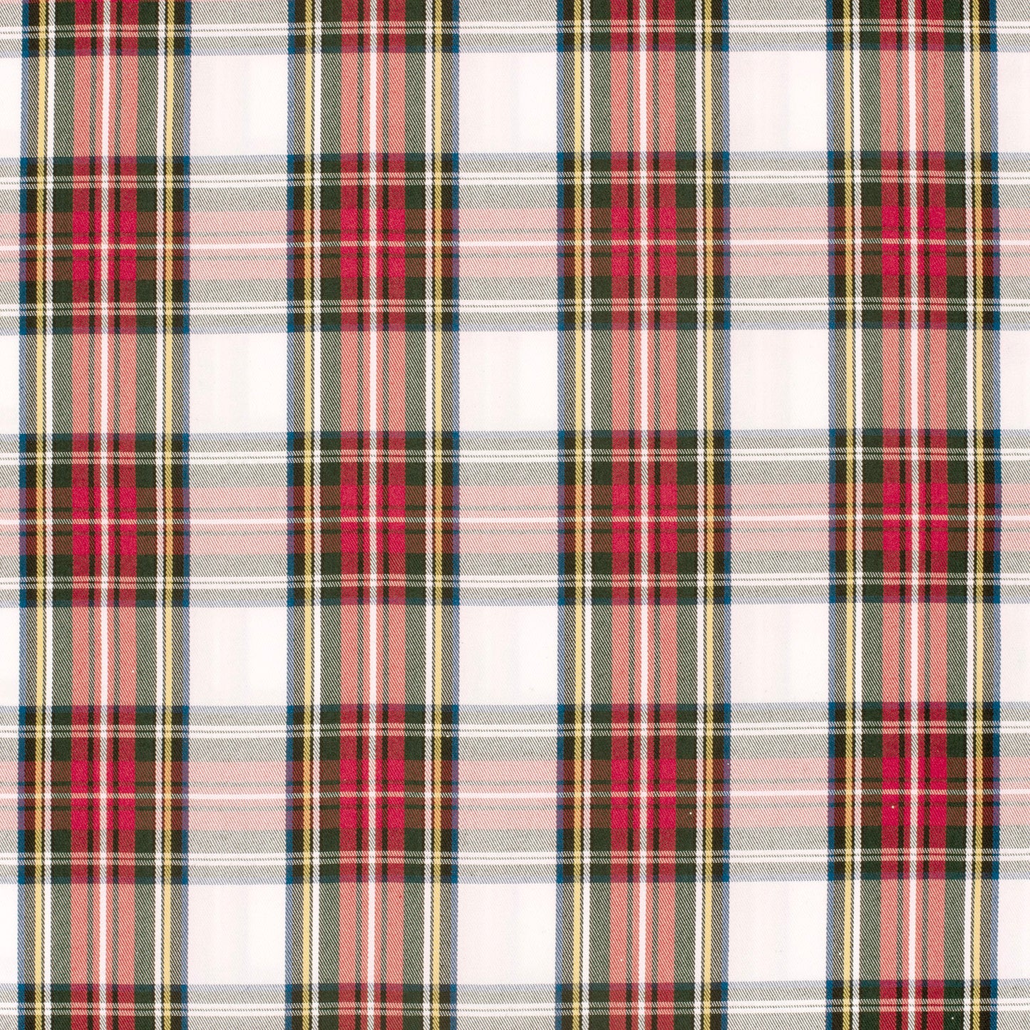 Garbadine Checks Off White