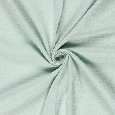 Double Gauze Dobby Dots Mint