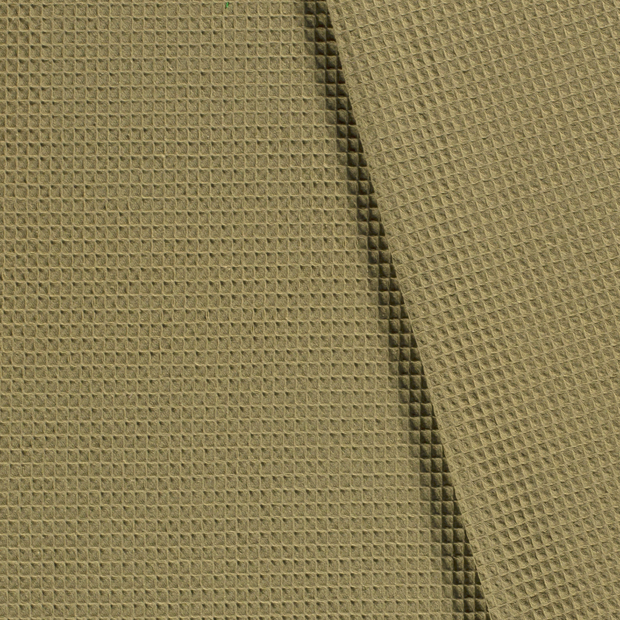 Bumbac Waffle Olive Green