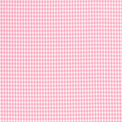 Poplin Bumbac Gingham Pink 2.7 mm