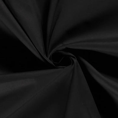 Poplin Bumbac Black