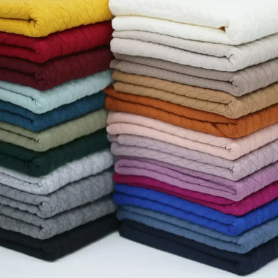 Cable Knit Jacquard Light Beige