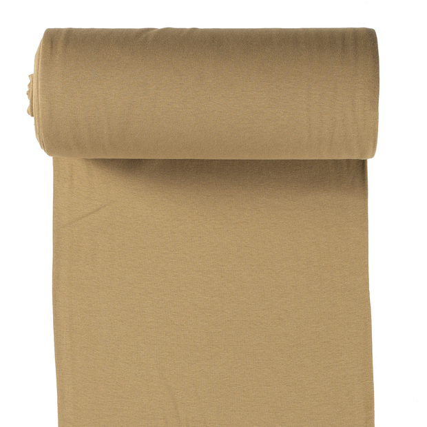 Material Tubular Rib Mansete Camel