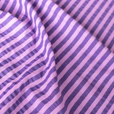 Bumbac Seersucker Tom Zambilă / Violet - Lametru.ro - Bumbac Seersucker