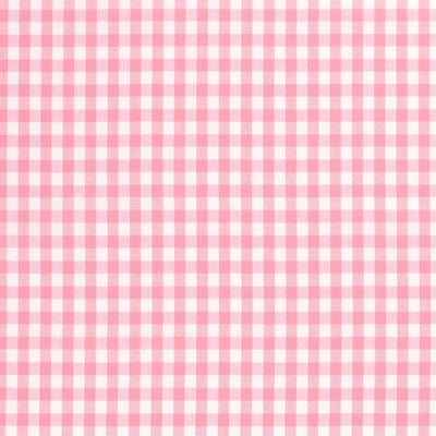 Cotton Poplin Gingham Pink 10 mm - Lametru.ro