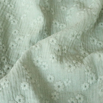 Muselina Brodata Esmee Verdigris - Lametru.ro - Muselina Brodata