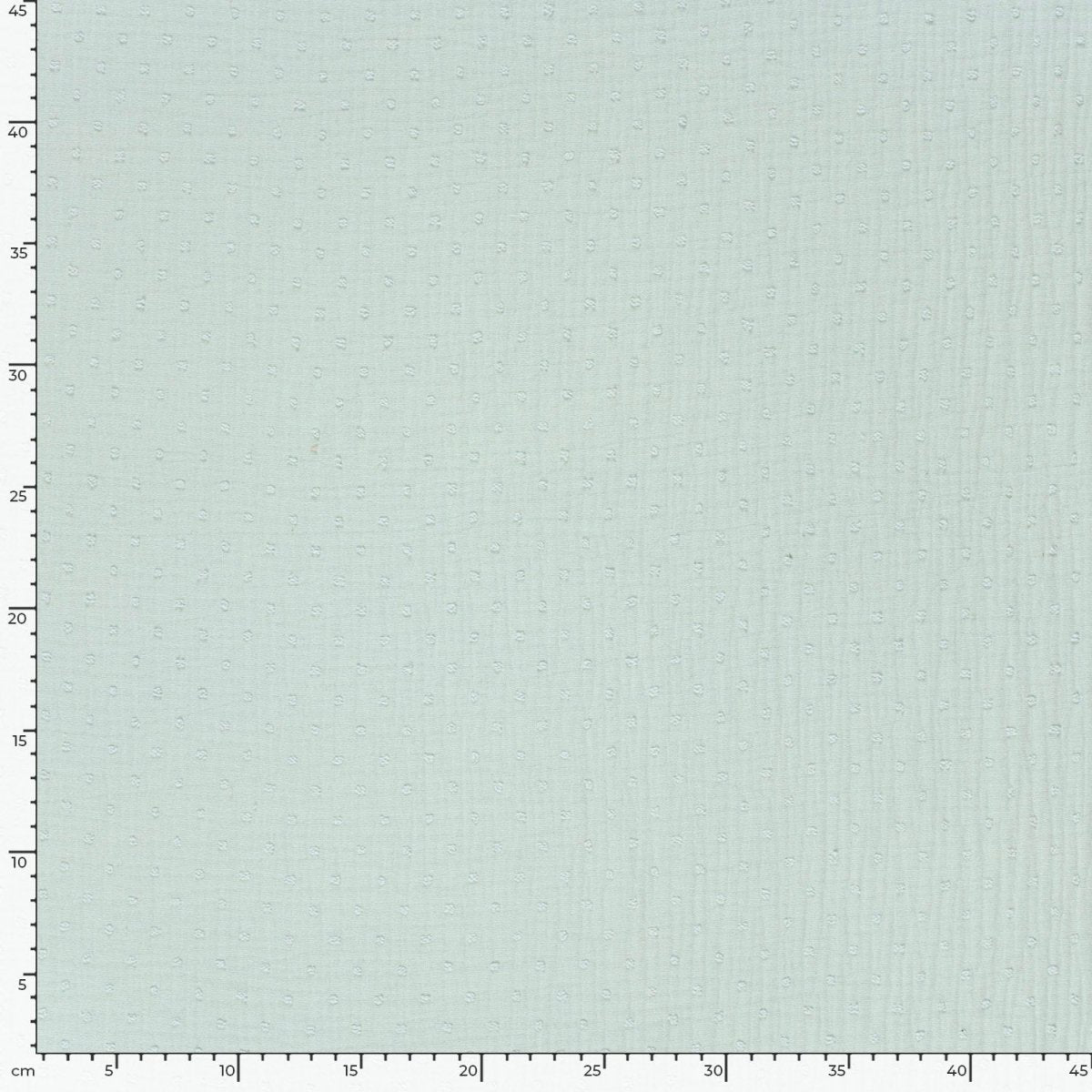 Muselină Dobby Dots Mint - Lametru.ro - Muselina Dobby