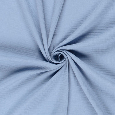 Muselină Dublă Baby Blue - Lametru.ro - Muselina Uni