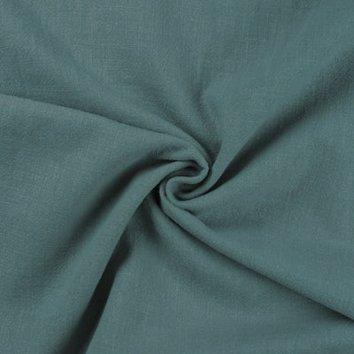 Stonewashed Linen Dark Mint - Lametru.ro