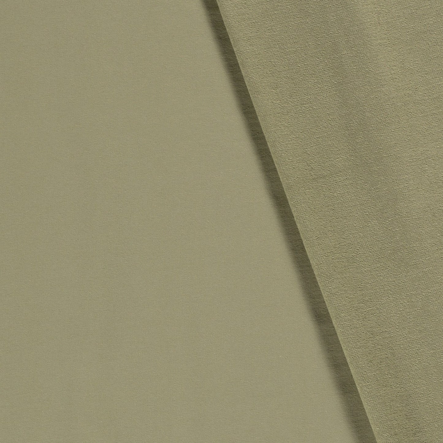 French Terry Olive Green