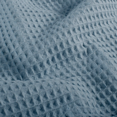 Bumbac Gofrat Albastru Ceresc