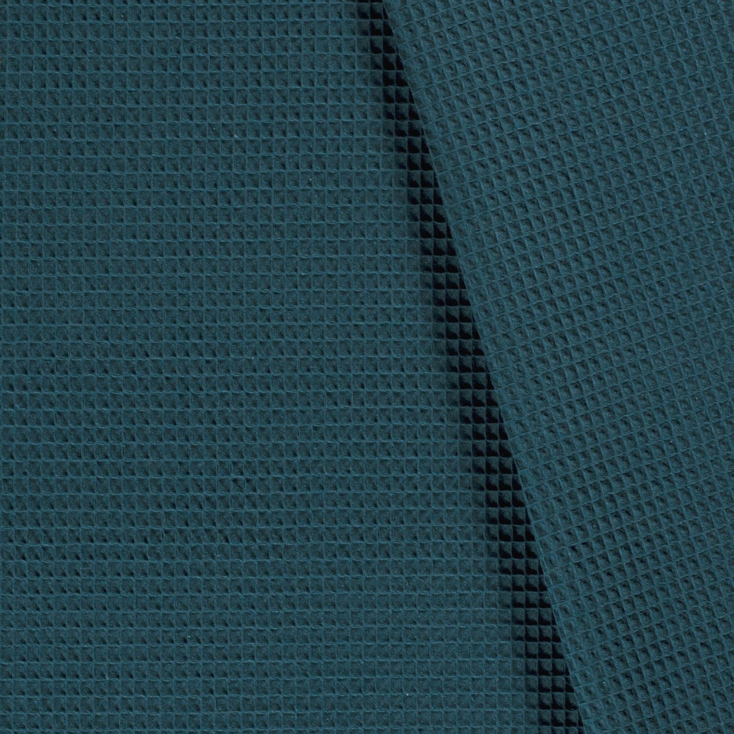 Bumbac Gofrat Petrol