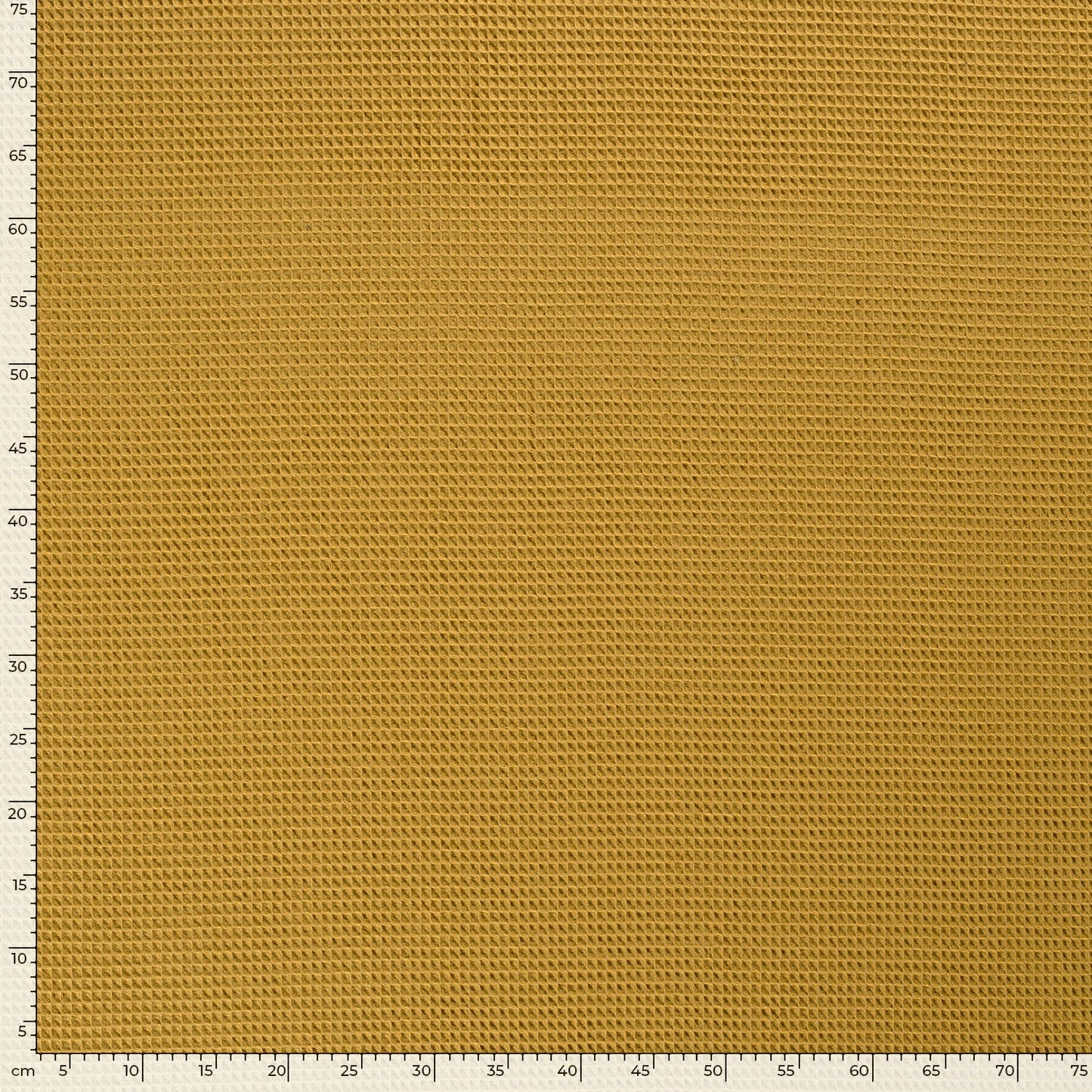 Cotton Waffle Ochre