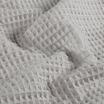 Bumbac Gofrat Gri Deschis