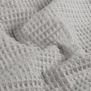 Bumbac Gofrat Gri Deschis