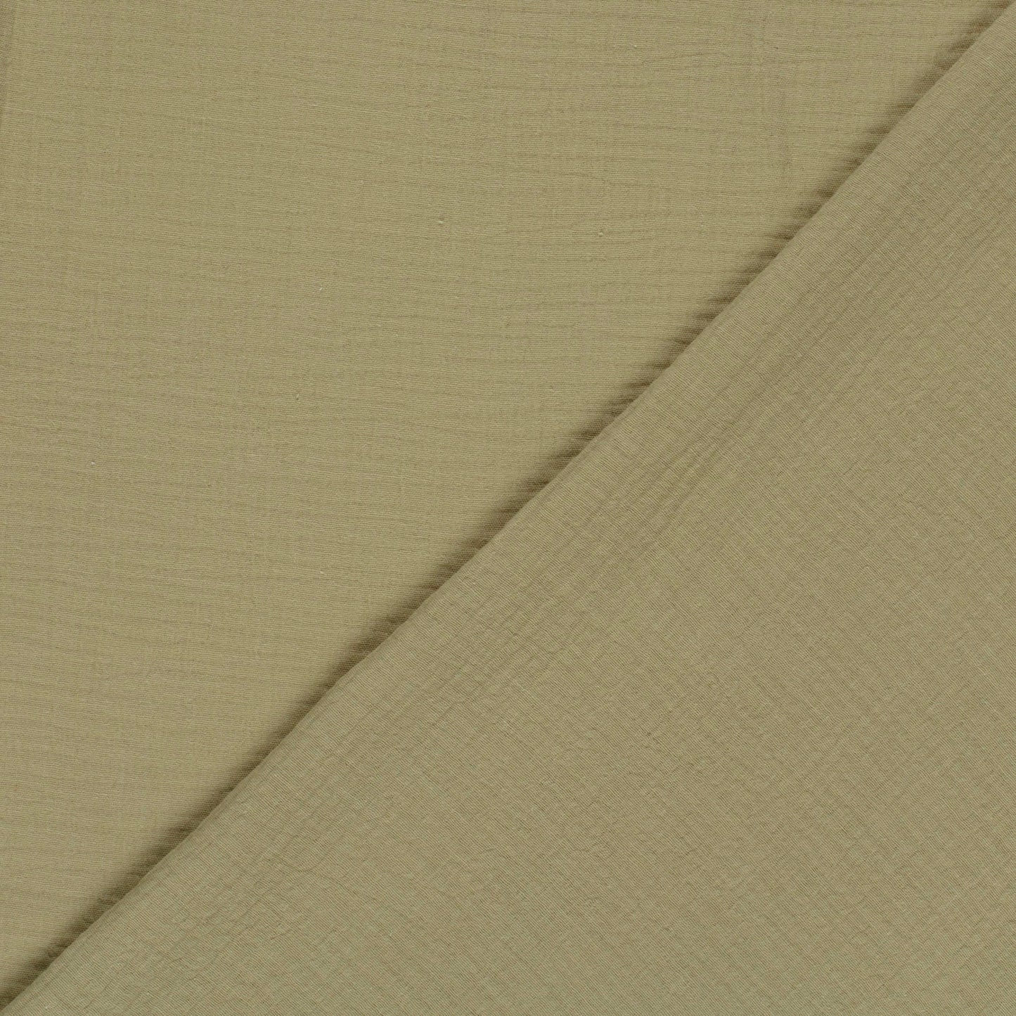 Muselina Dubla Verde Olive