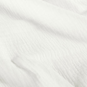 Muselina Dubla Alb Murdar