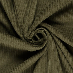 Cotton Corduroy 4.5w Khaki Green