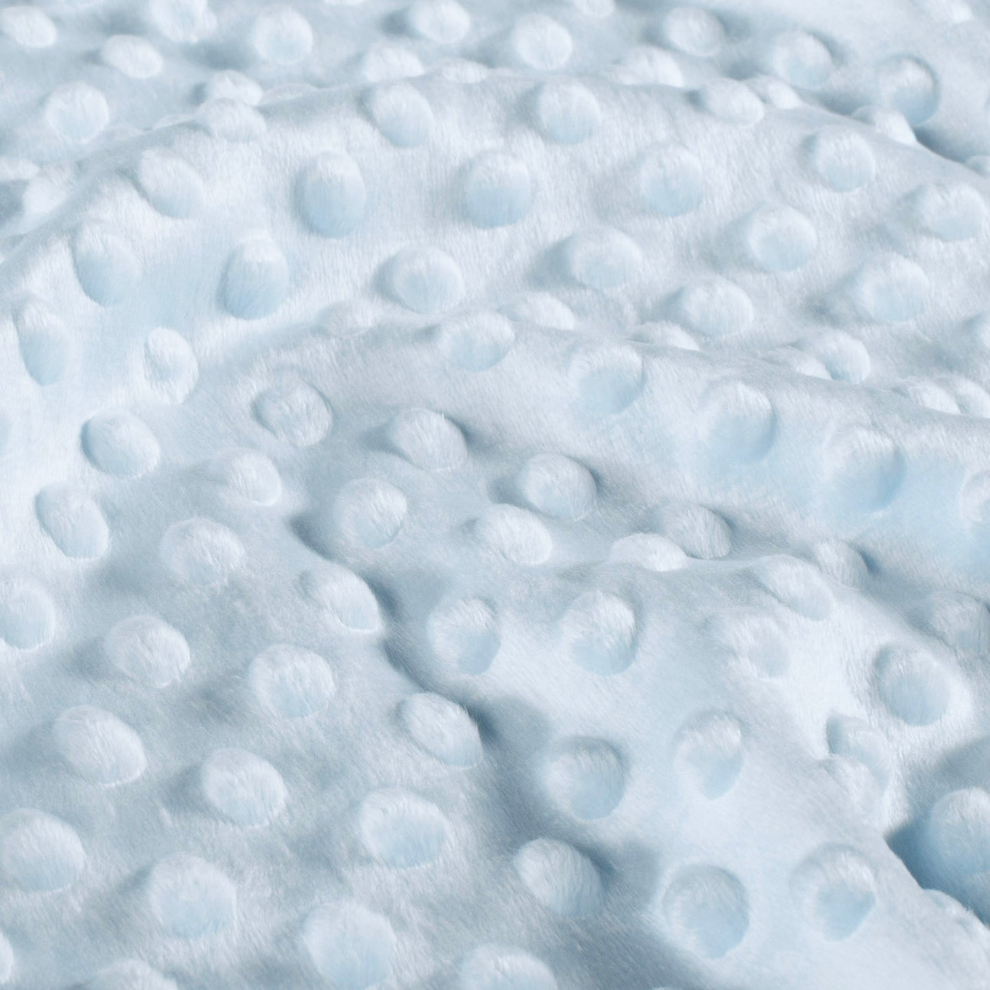 Minky Fabric Baby Blue