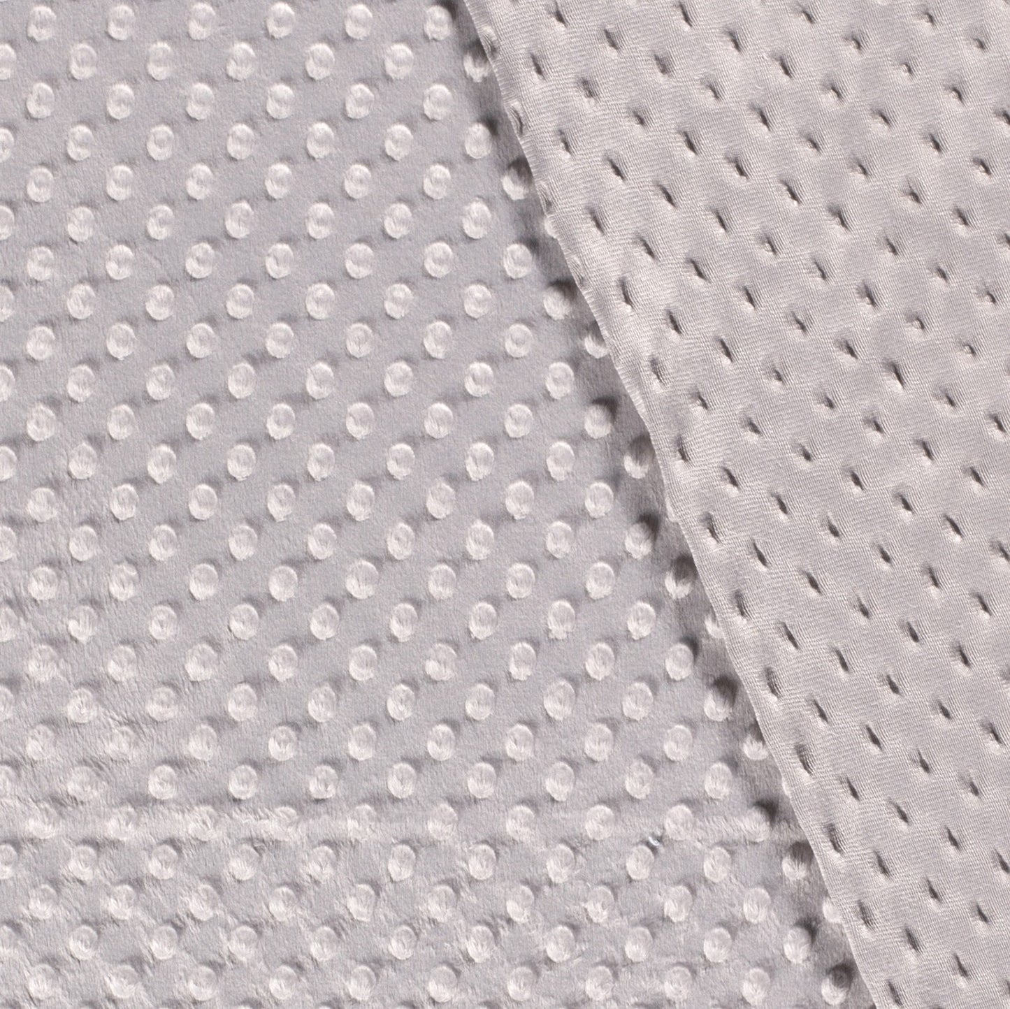 Minky Fabric Grey