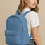 Panza Bumbac Canvas Albastru