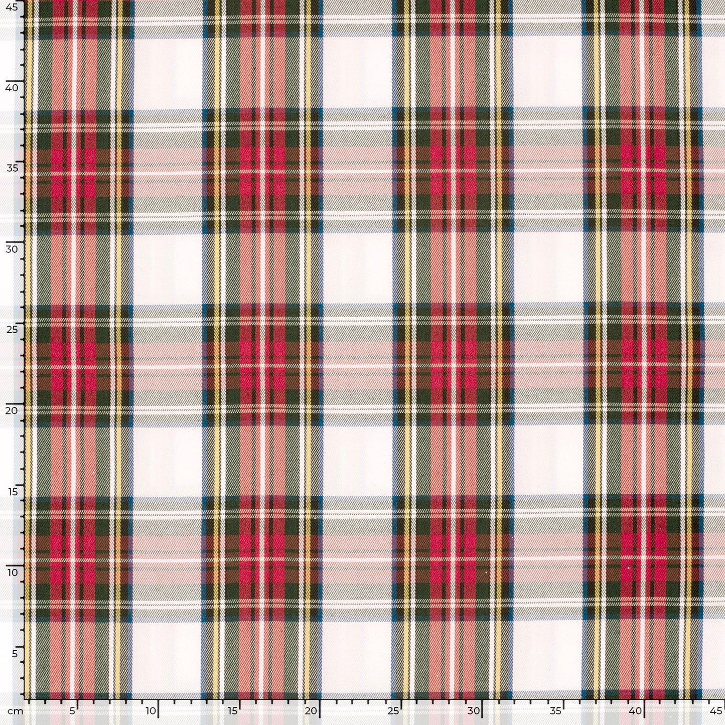 Garbadine Checks Off White