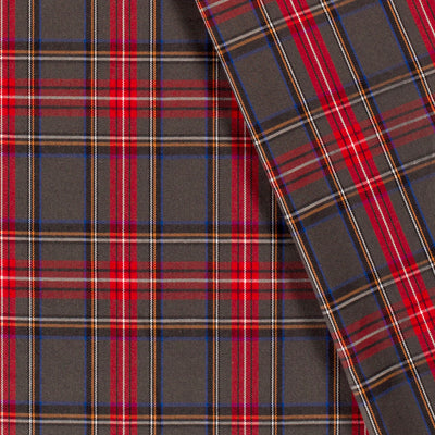 Garbadine Checks Grey