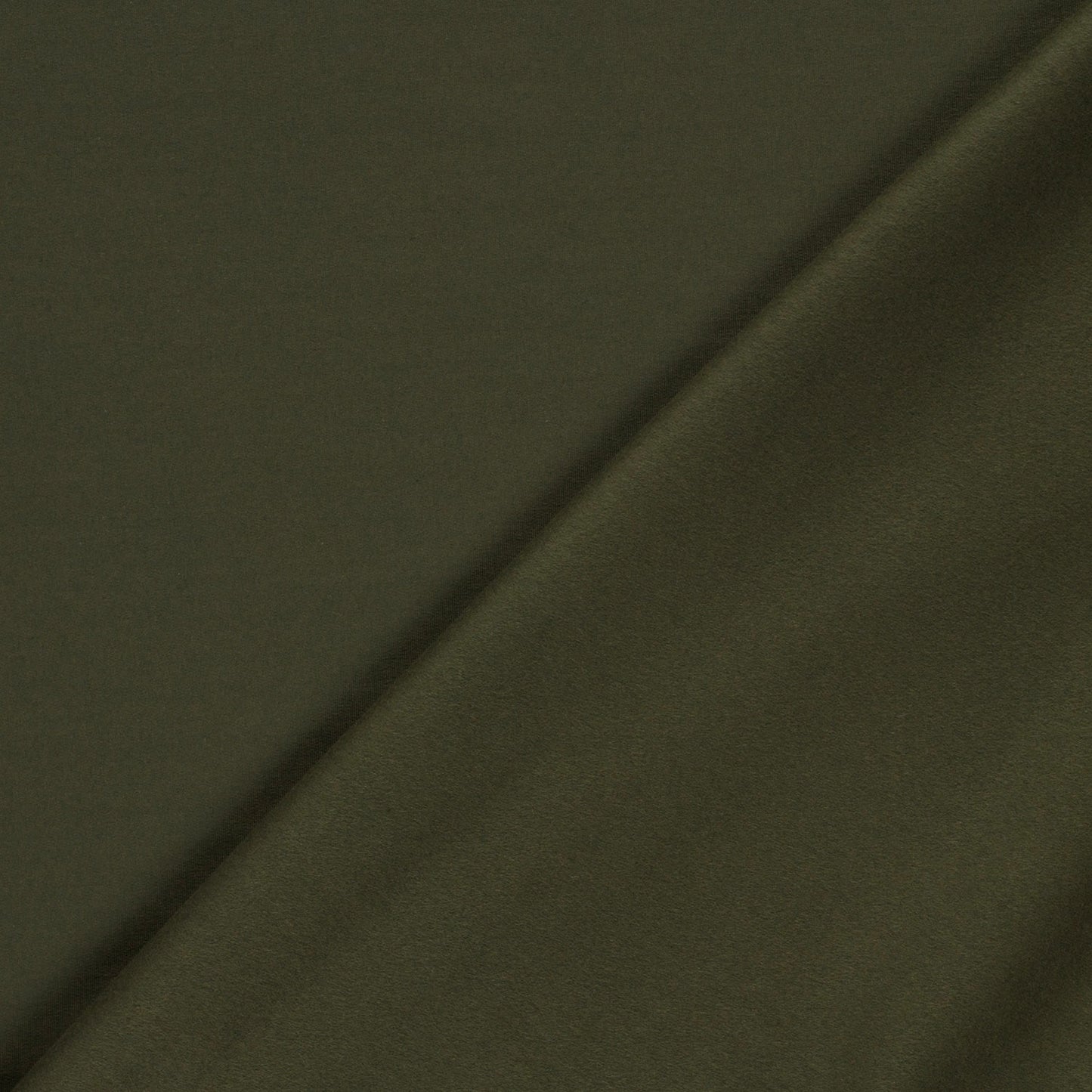 French Terry Khaki Green