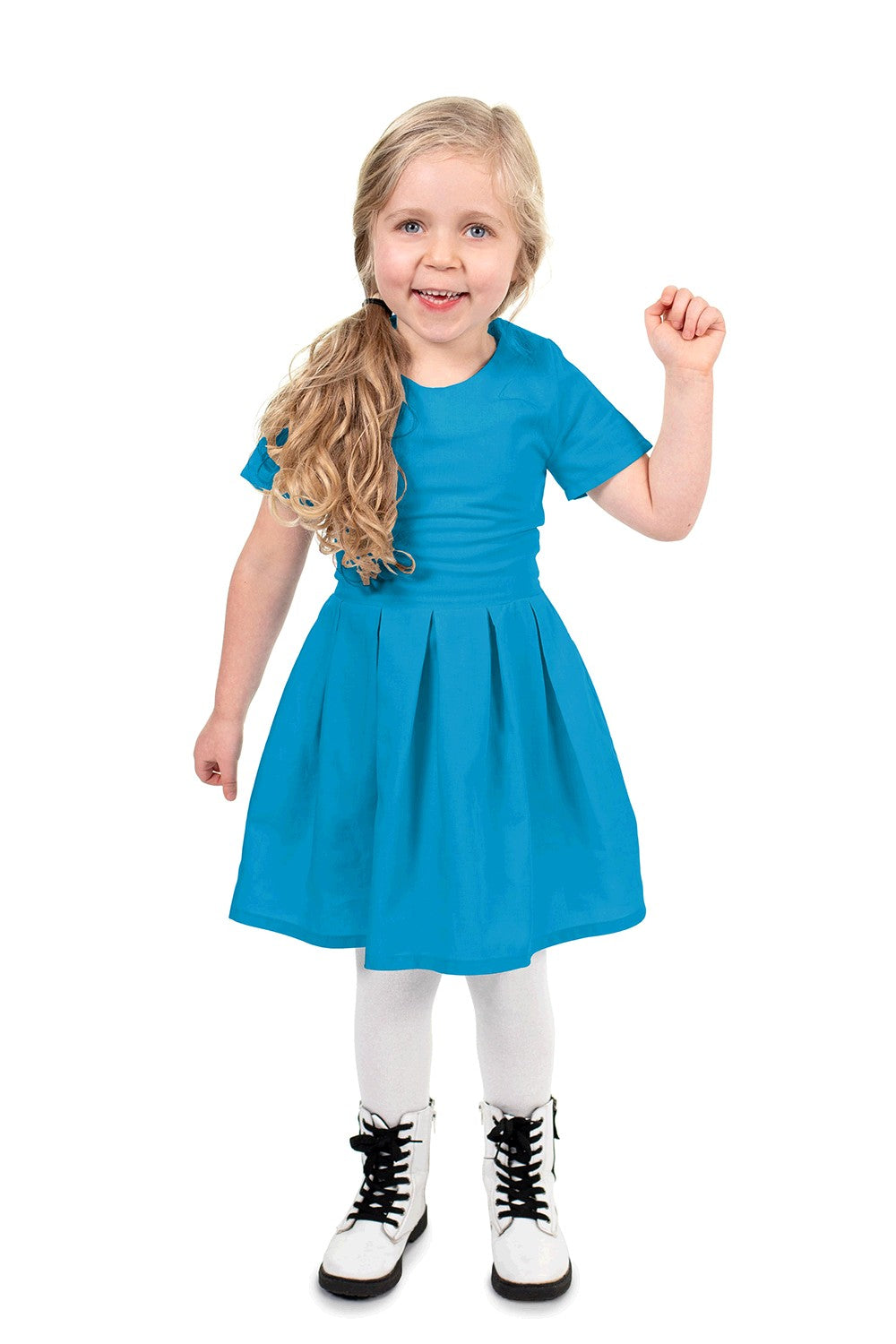Poplin De Bumbac Aqua