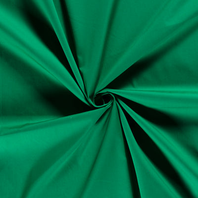 Poplin Bumbac Verde Padure