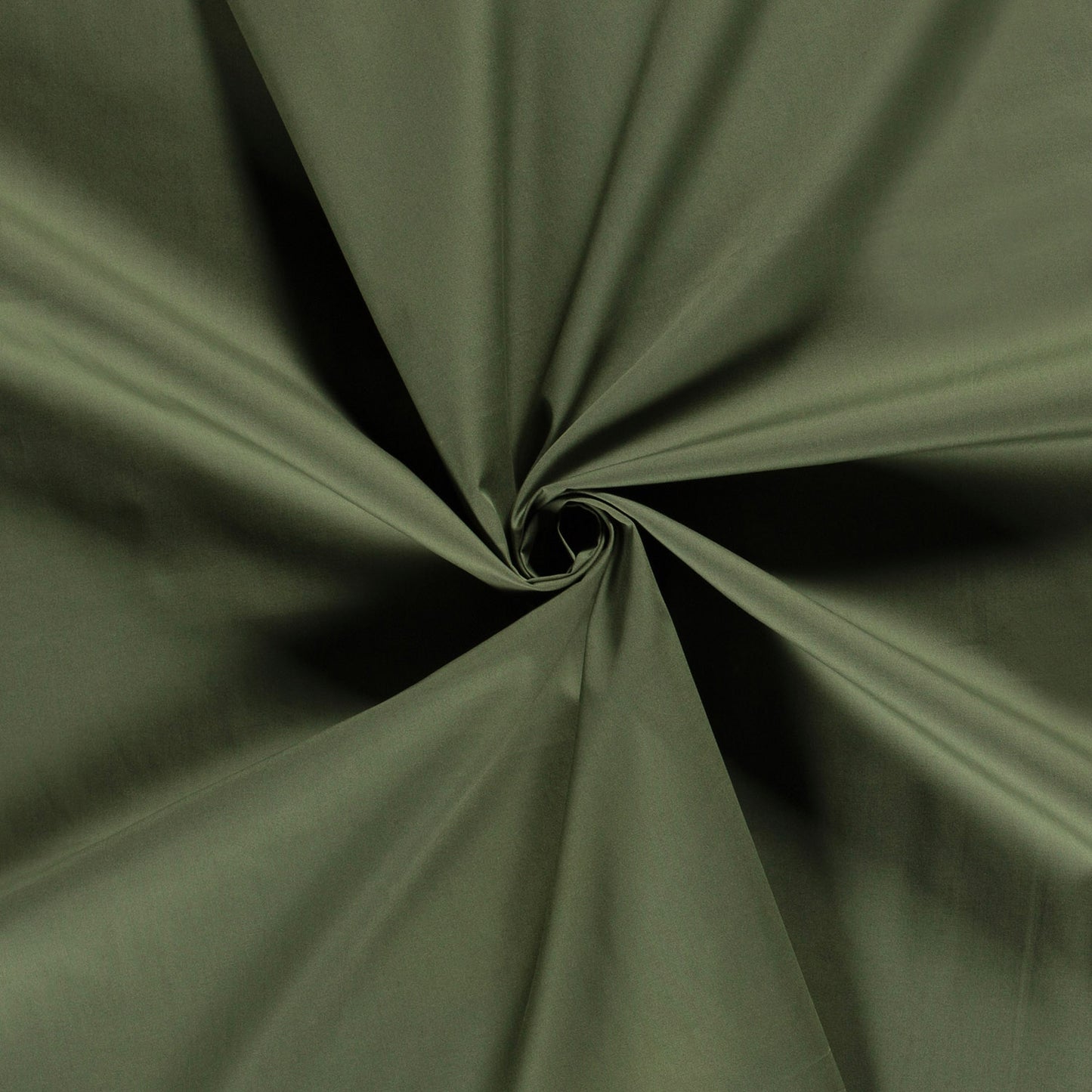 Poplin Bumbac Verde Khaki