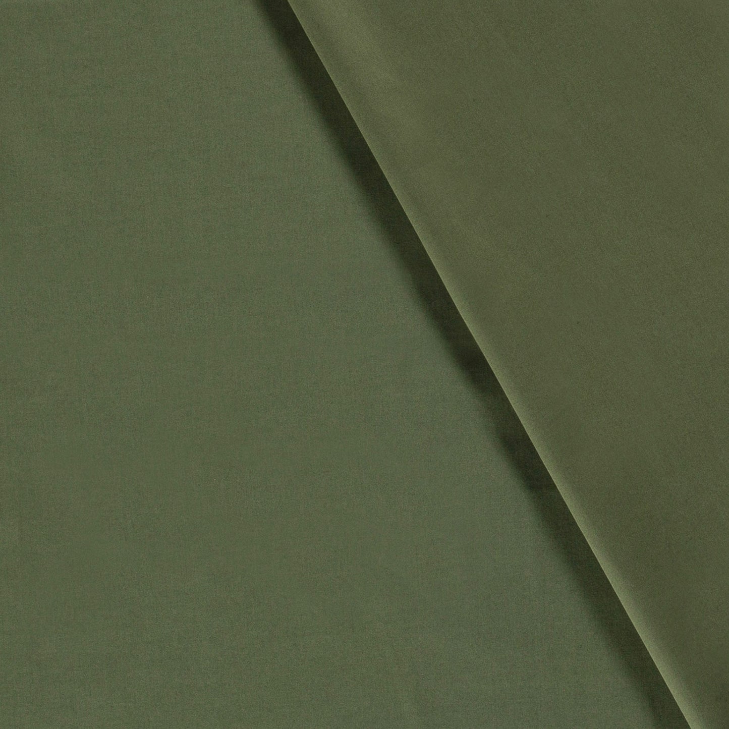 Poplin Bumbac Verde Khaki
