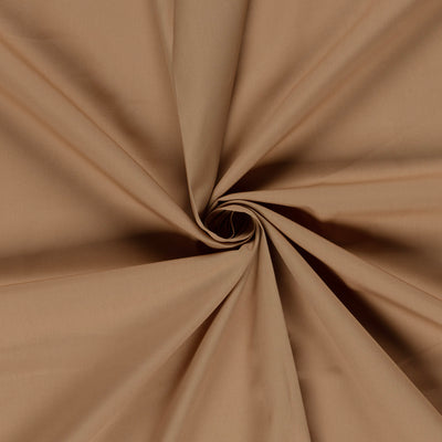Poplin Bumbac Camel