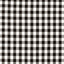 Poplin Bumbac Gingham Negru 10 Mm