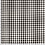 Poplin Bumbac Gingham Negru 10 Mm