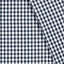 Cotton Poplin Gingham Navy 5 mm