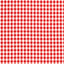 Cotton Poplin Gingham Red 5 mm