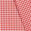 Cotton Poplin Gingham Red 5 mm