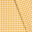 Cotton Poplin Gingham Ochre 5 mm