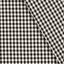 Cotton Poplin Gingham Black 5 mm
