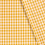 Poplin Bumbac Gingham Ochre 5 mm