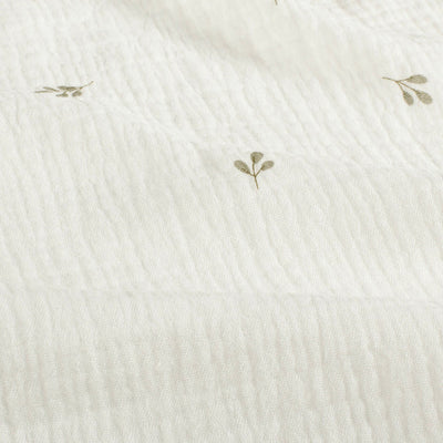 Muselina Dubla Imprimata Twigs Off White