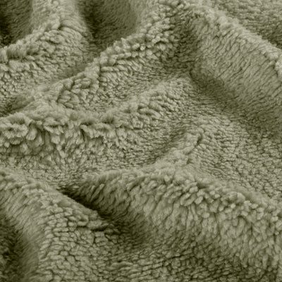 Sherpa Fleece Olive Green