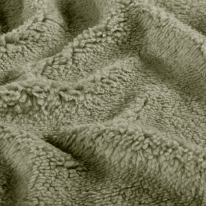 Sherpa Fleece Olive Green