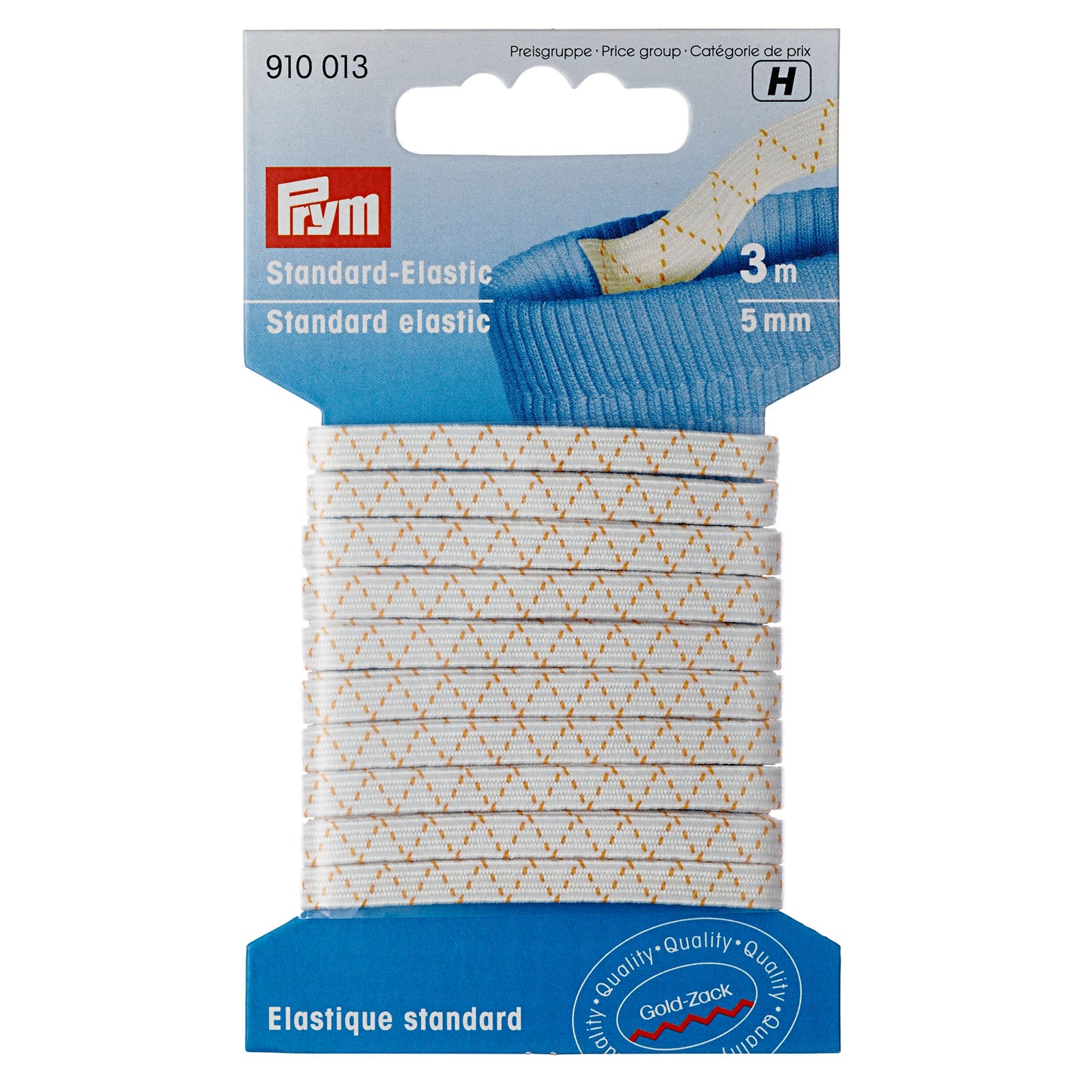 Elastic Standard Alb 5 mm Prym - 3 m