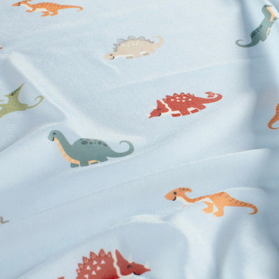 Jerse Costum de Baie UPF50 Dinosaurs Baby Blue