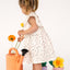 Muselina Imprimata Floricele Off White
