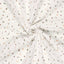 Muselina Imprimata Floricele Off White