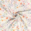 Muselina Dubla Imprimata Flori Off White